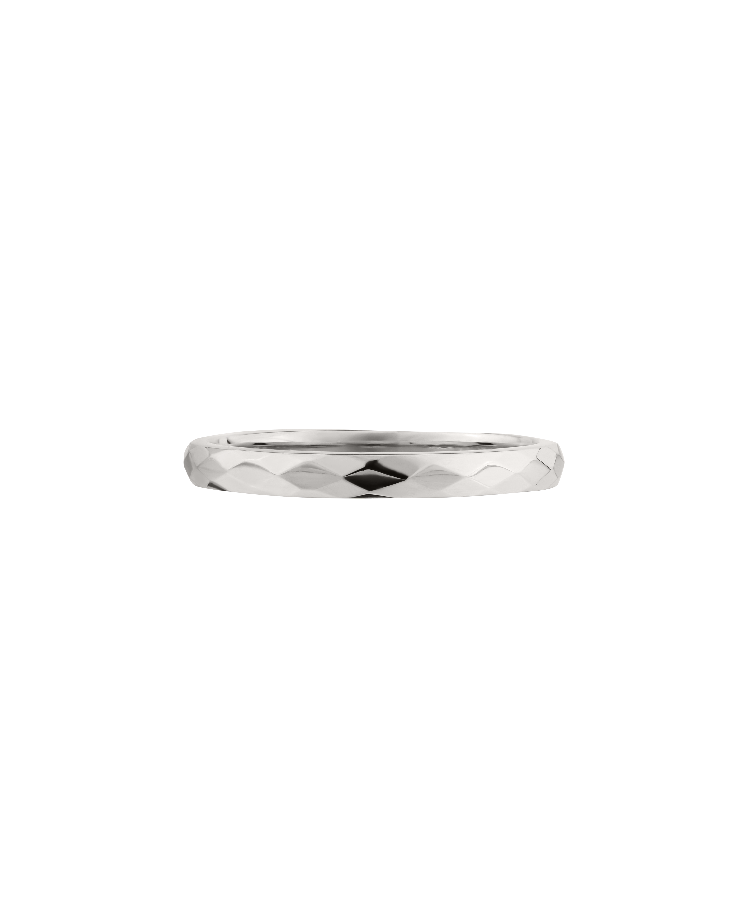 Textured Platinum Ring