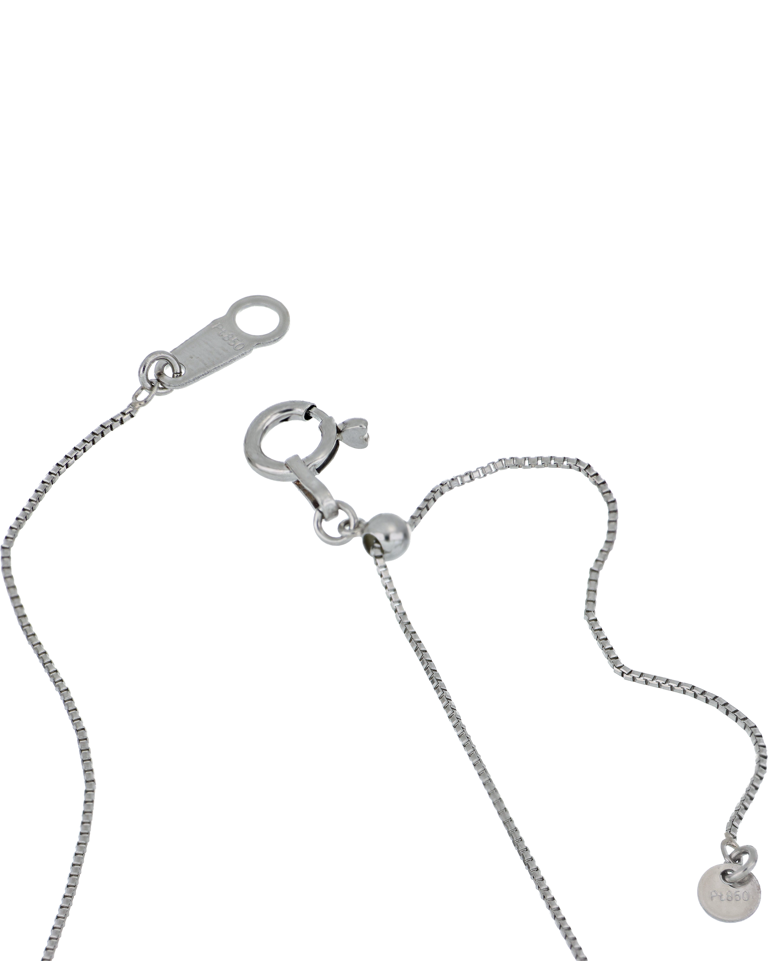 Platinum Grape Garnet Pendant Necklace - Deep Color Elegance