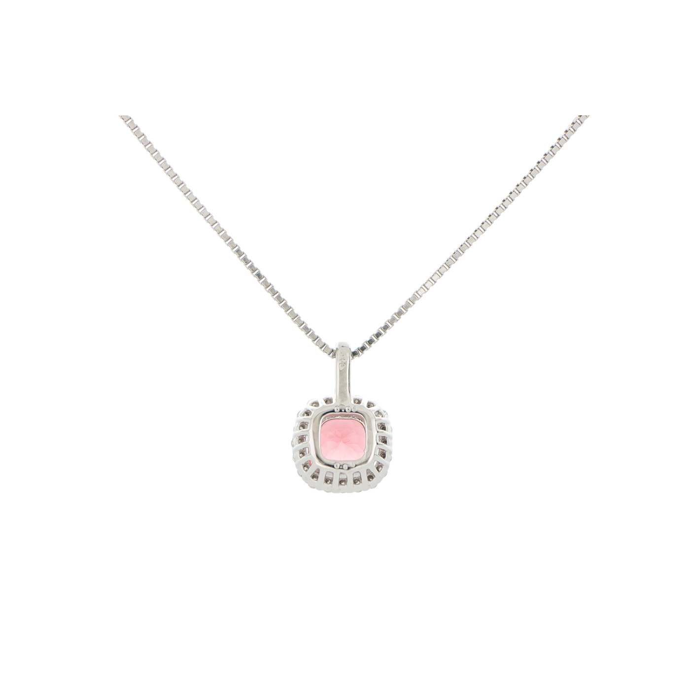 Spinel Stone Exclusive Pendant In Cushion Cut For Women