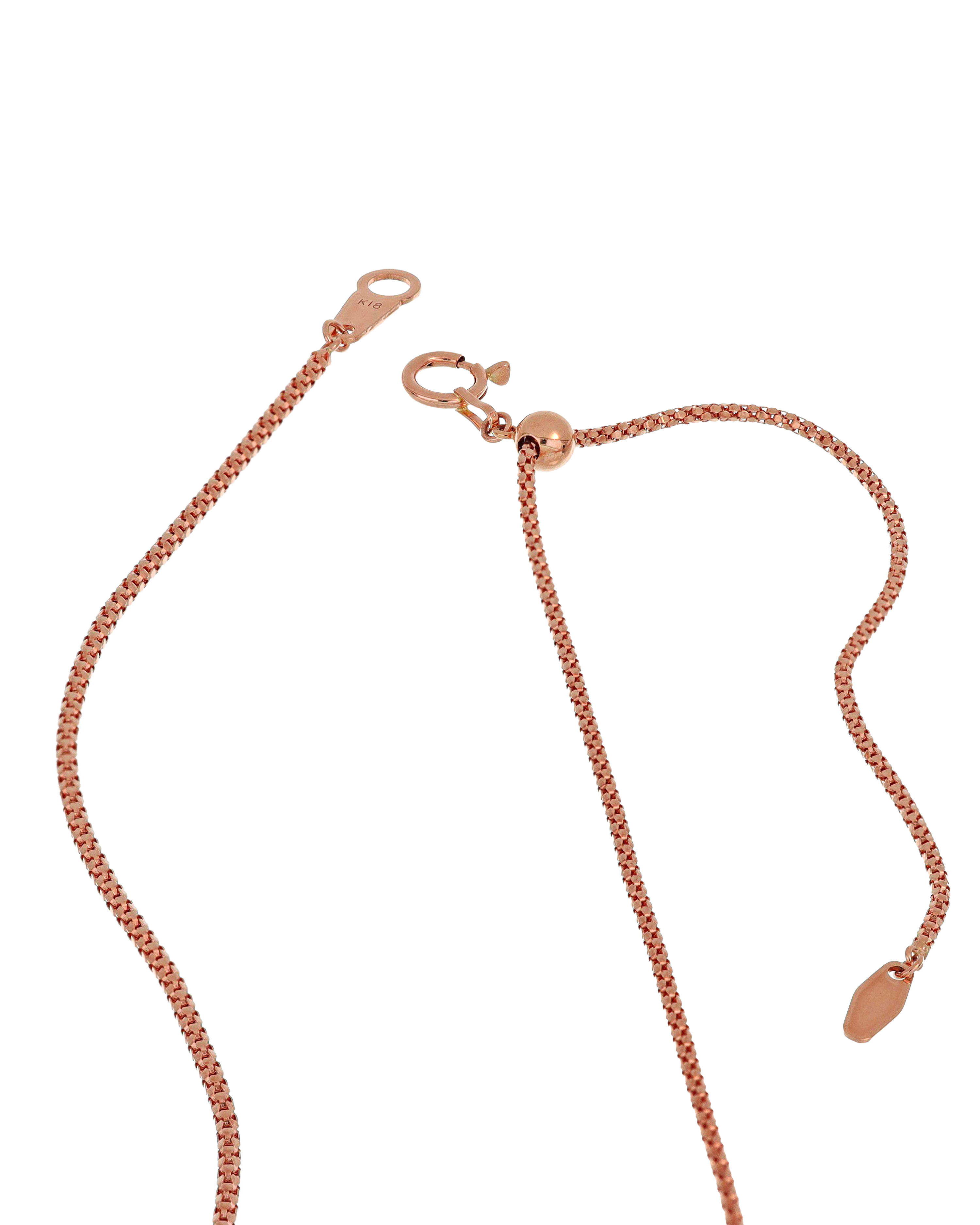 Lepidocrocite Quartz & Diamond Infinity Pendant