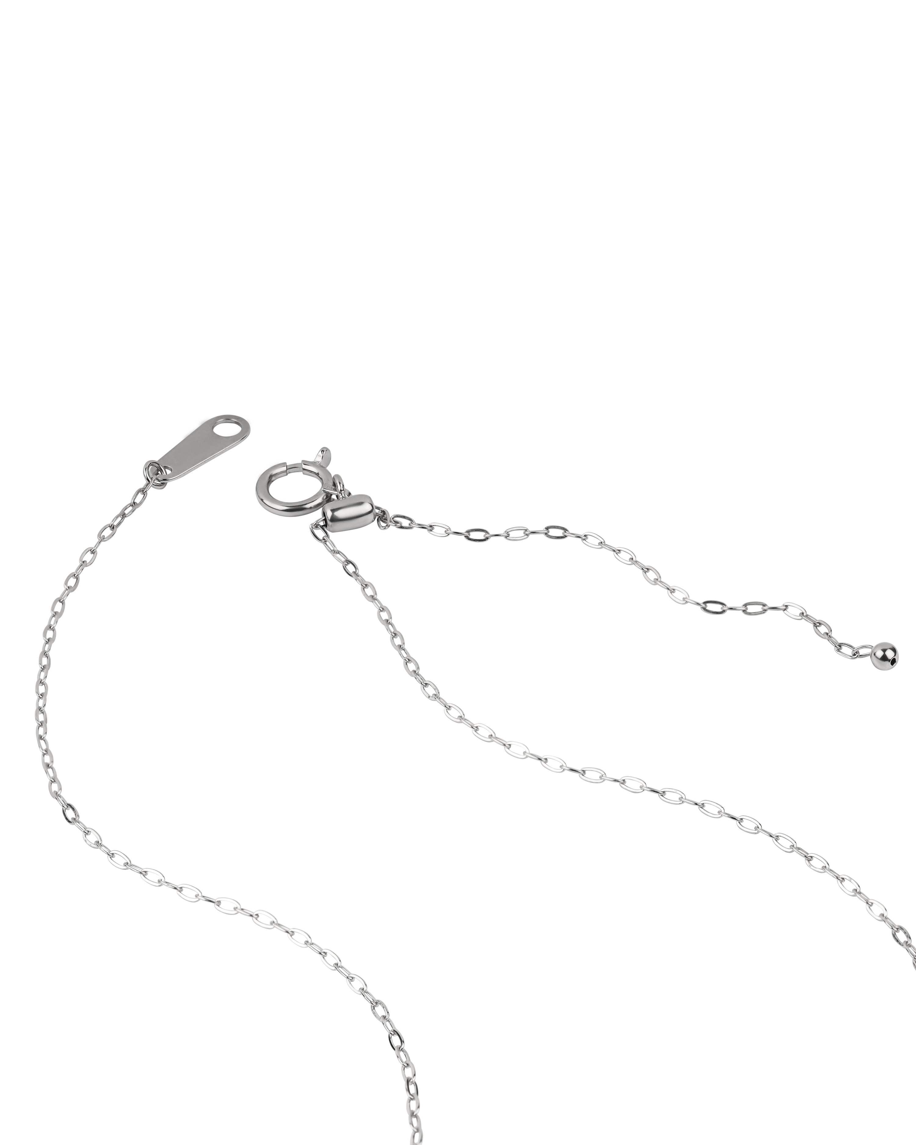 RoundBar Platinum Akoya Pearl Pendant Necklace