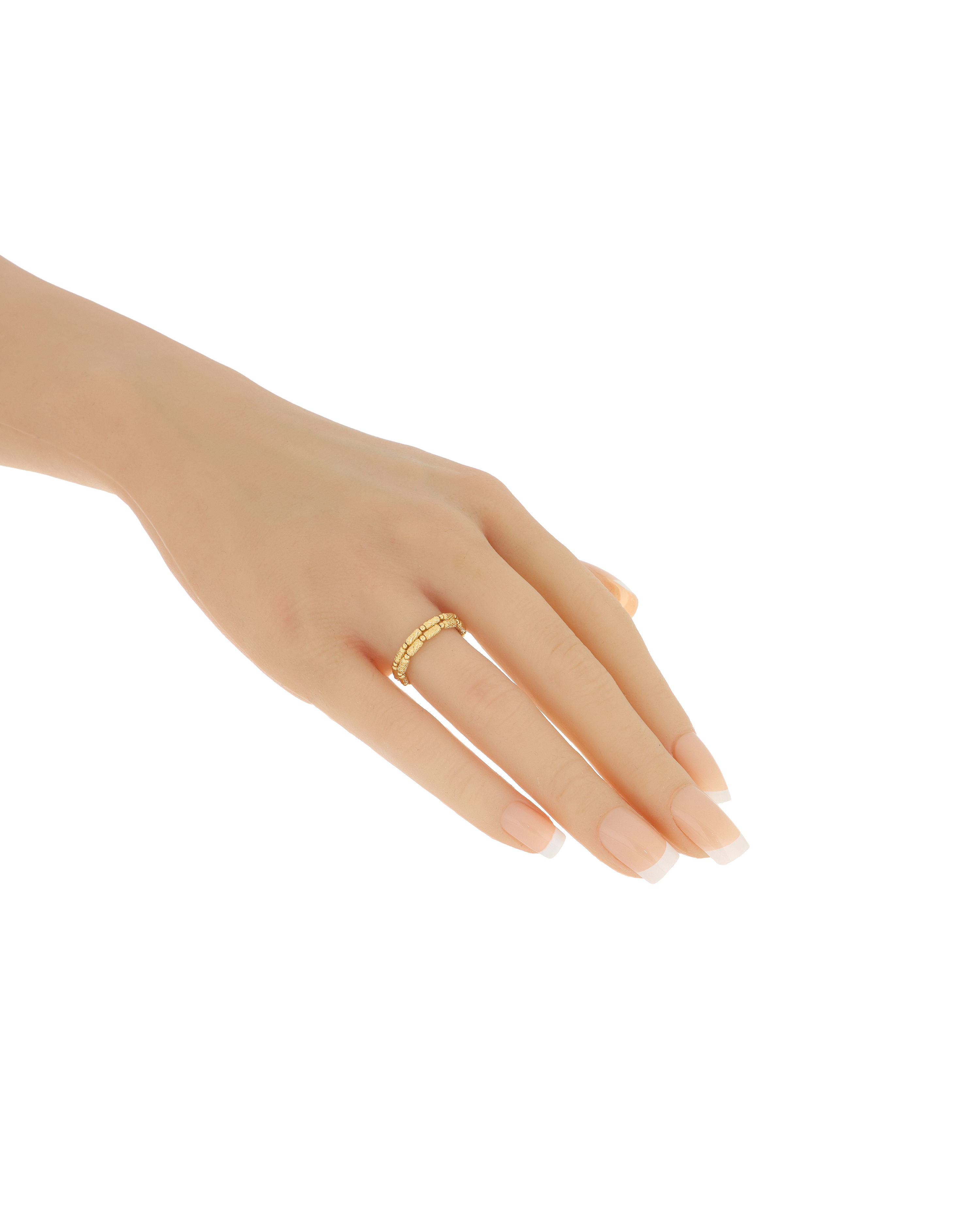 18K Gold Flexi Stackable Ring