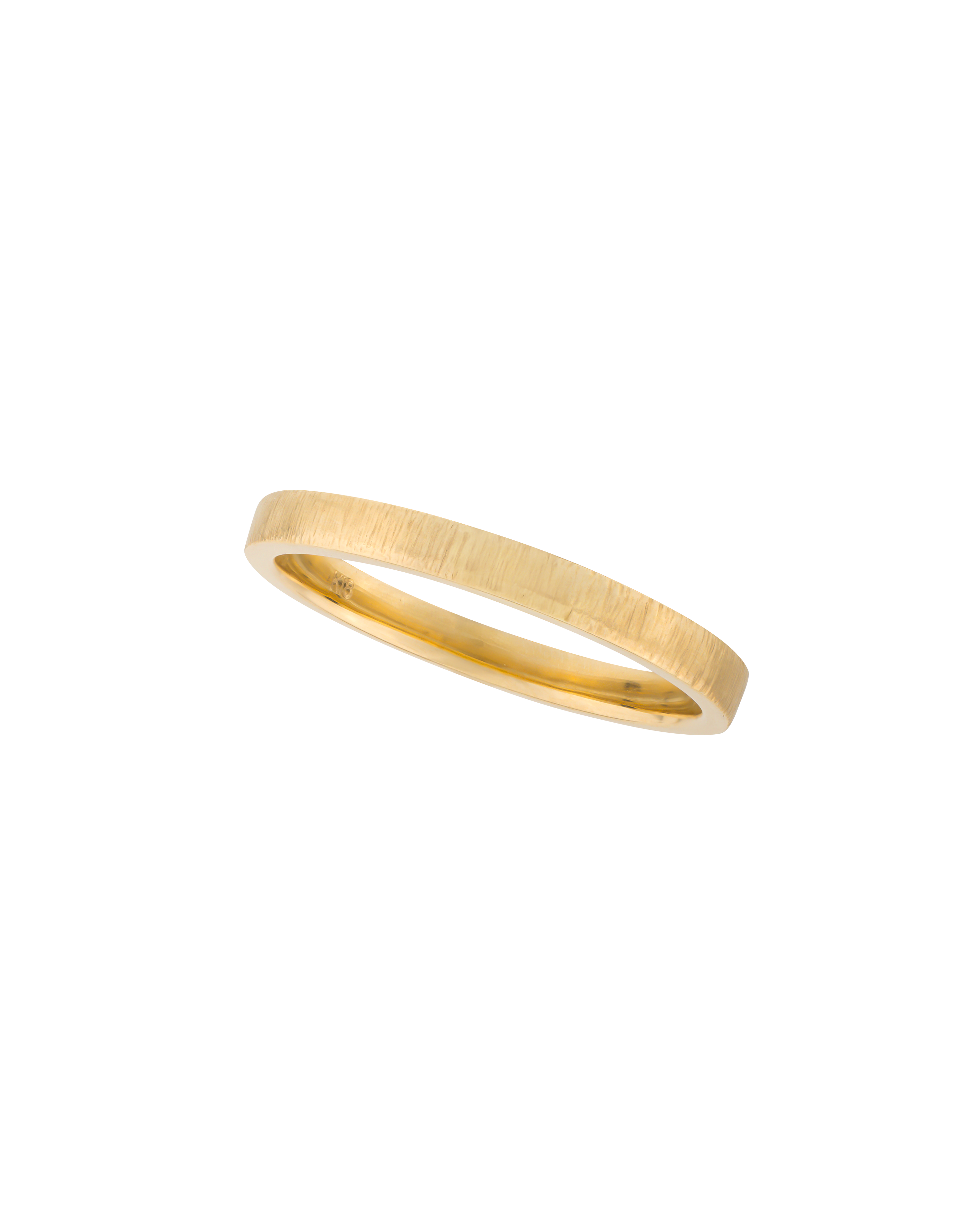 Textured 18k Yellow Gold Ring 