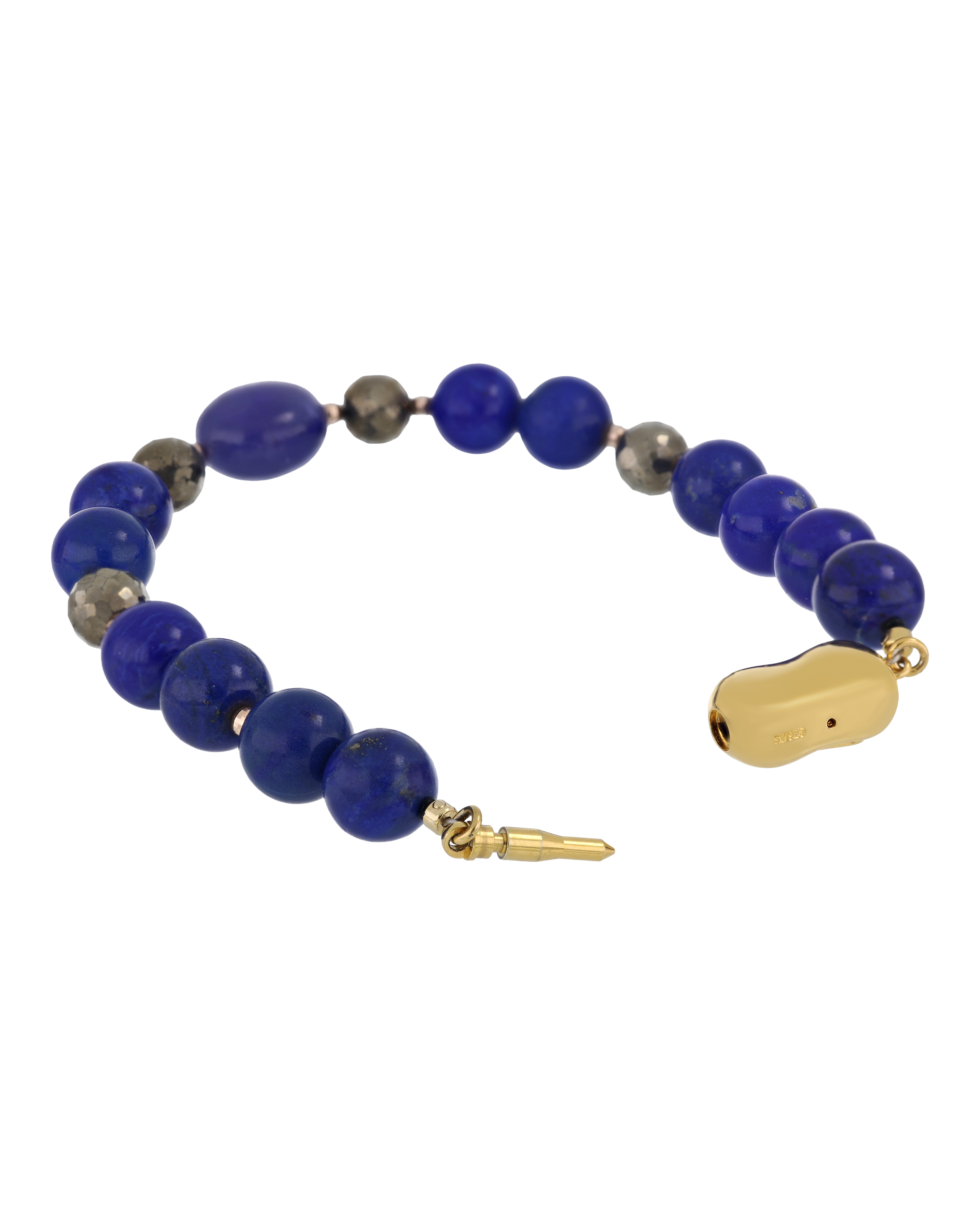 Tanzanite Bracelet with Beaded Accents 