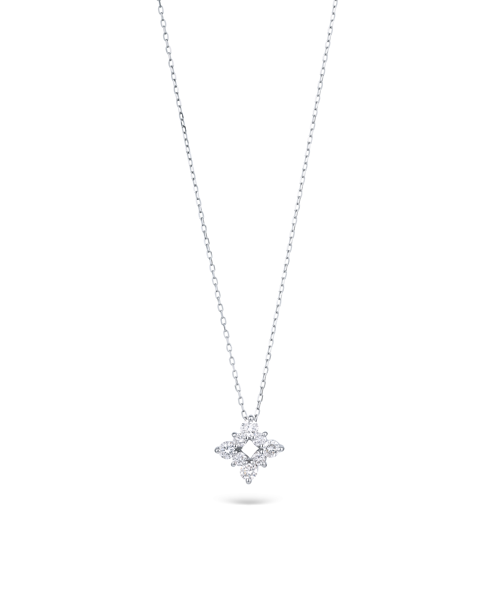 Diamond Star Pendant Necklace