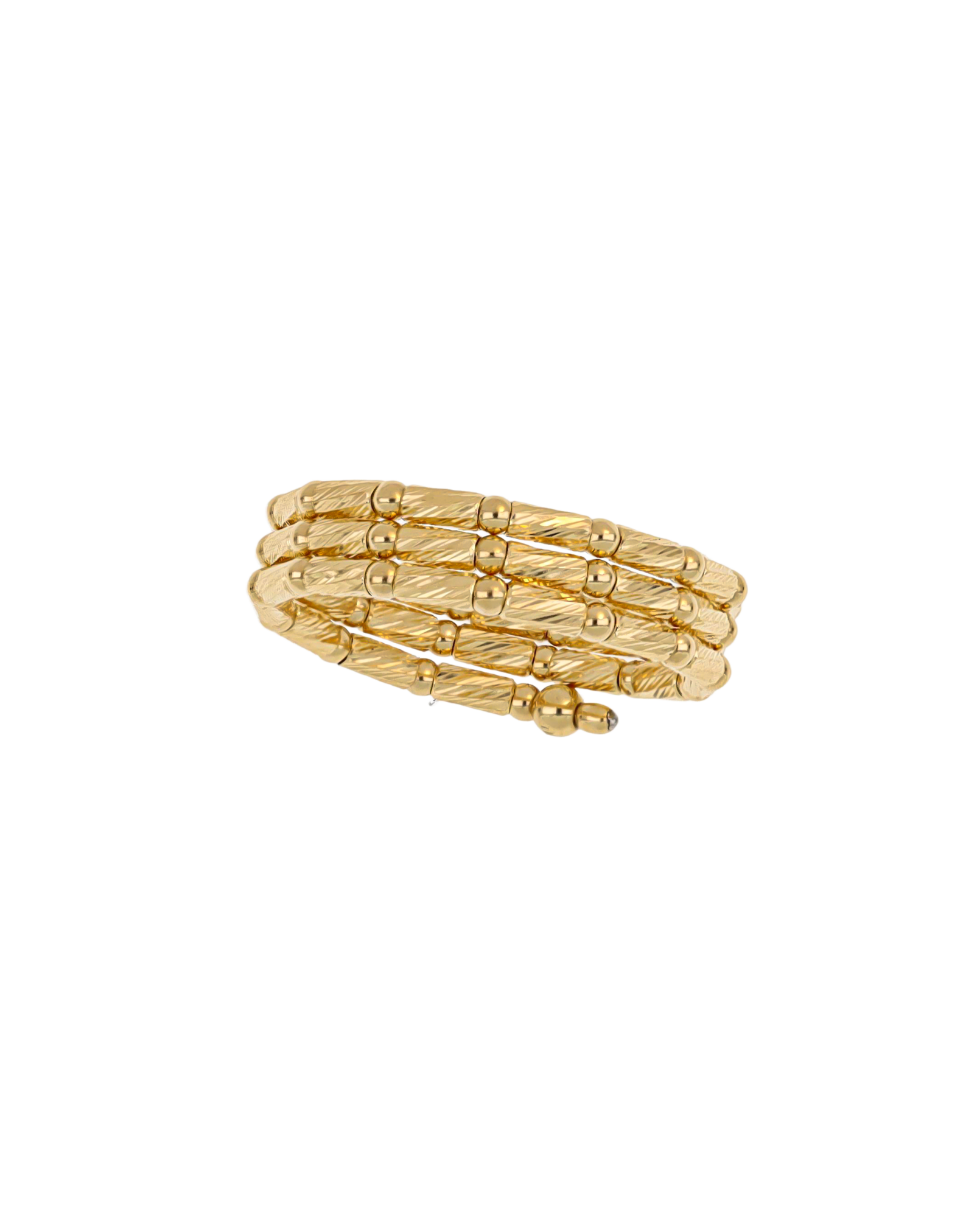 Yellow Gold Multi-Band Stackable Ring 