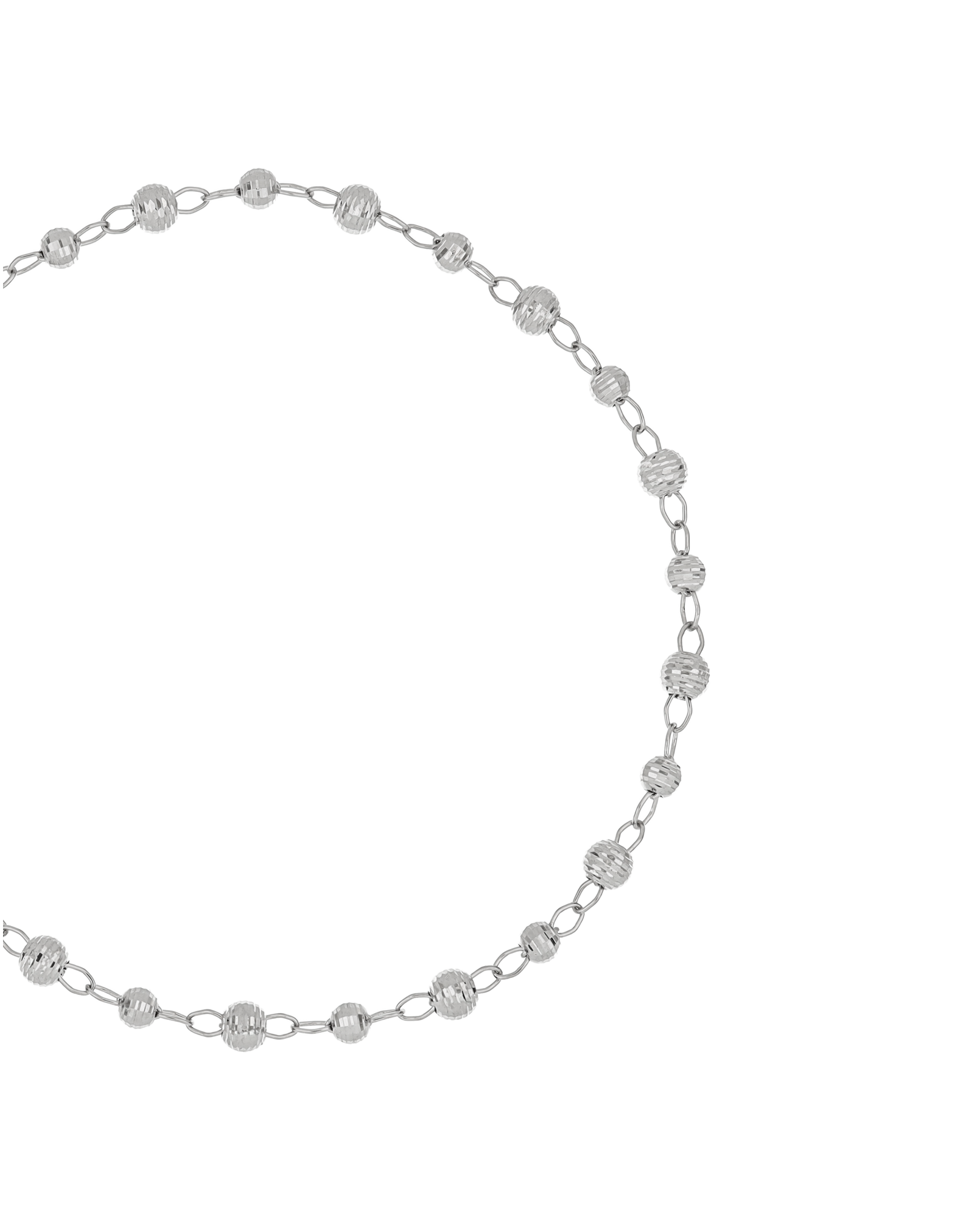 Beautiful White Gold Bracelet with Heart Design - Timeless Fine Jewelry Bracelet