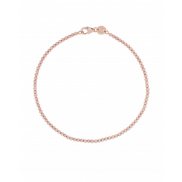 Pink Gold Dainty Beaded Bracelet
