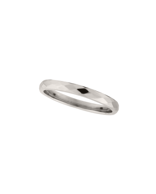 Textured Platinum Ring
