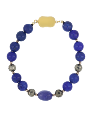 Tanzanite Bracelet with Beaded Accents 