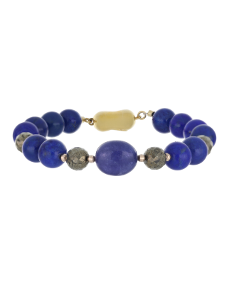 Tanzanite Bracelet with Beaded Accents 