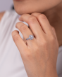 0.33 ct Rose Cut Diamond Ring