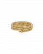 イエローゴールド多連リング
