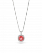 Spinel Stone Exclusive Pendant In Cushion Cut For Women