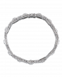Diamond Square Link Bracelet