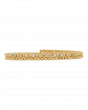 18K Yellow Gold Beaded Flexi Bracelet