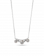 RoundBar Platinum Akoya Pearl Pendant Necklace