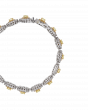 Certified Yellow Diamond Cushion Halo Bracelet