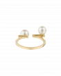 K18 Yellow Gold Akoya Baby Pearl Ring