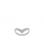 40007 Platinum 900 V-Shaped Diamond Multi-Stone Ring